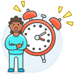 Sleepless Alarm 3 Illustration from UX Colors Set