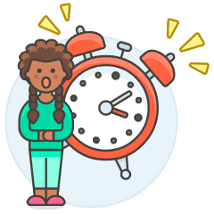 Sleepless Alarm 5 Illustration from UX Colors Set