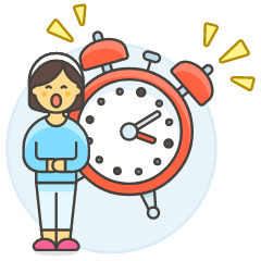 Sleepless Alarm 6 Illustration from UX Colors Set