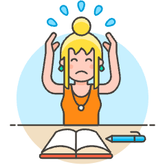 Stress Employee 4 Illustration from UX Colors Set