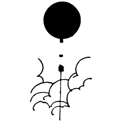 Balloon Element from Art Nouveau Vectors Set