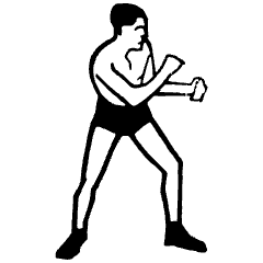 Boxing 2 Element from Art Deco Vectors Set