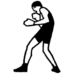 Boxing 4 Element from Art Deco Vectors Set