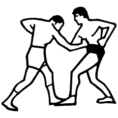 Boxing 5 Element from Art Deco Vectors Set