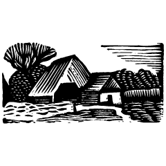 Farm Element from Art Deco Vectors Set