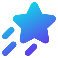 Animation Icon from Core Gradient Set