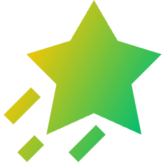 Animation Icon from Sharp Gradient Set
