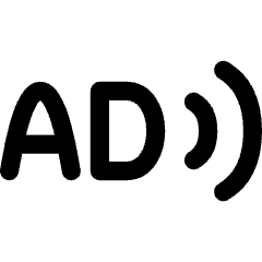 Audio Description Icon from Flex Line Set