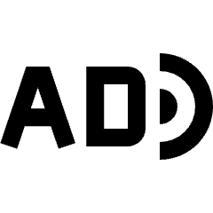 Audio Description Icon from Sharp Solid Set