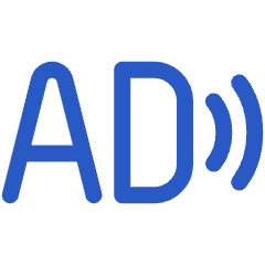 Audio Description Icon from Plump Duo Set