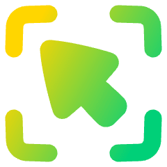 Cursor Screen Recorder Icon from Plump Gradient Set