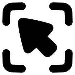 Cursor Screen Recorder Icon from Plump Solid Set
