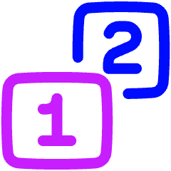 Custom Feeds Like Favorite Icon from Plump Neon Set