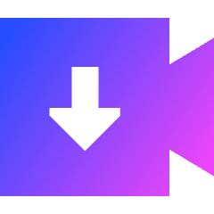 Download Video Icon from Sharp Gradient Set