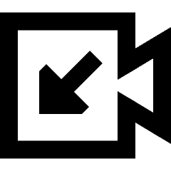 Incoming Video Call Icon from Sharp Remix Set