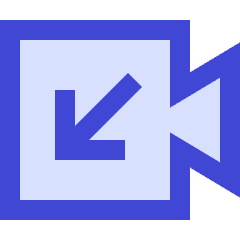 Incoming Video Call Icon from Sharp Duo Set