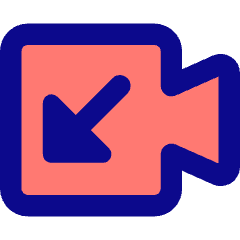 Incoming Video Call Icon from Core Pop Set