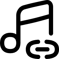 Link Background Music Icon from Flex Line Set