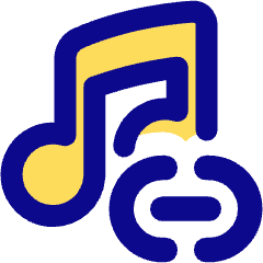 Link Background Music Icon from Plump Pop Set