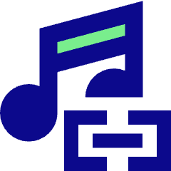Link Background Music Icon from Sharp Pop Set