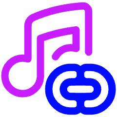 Link Background Music Icon from Plump Neon Set