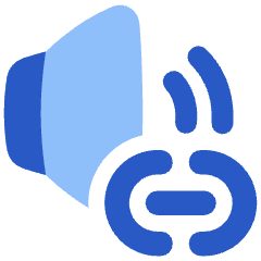 Link To Sound Icon from Plump Flat Set