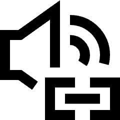 Link To Sound Icon from Sharp Line Set