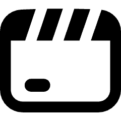 Movie Video Clip Icon from Flex Remix Set