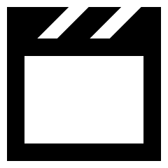 Movie Video Clip Icon from Sharp Remix Set