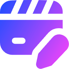 Movie Video Edit Icon from Flex Gradient Set