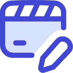 Movie Video Edit Icon from Flex Duo Set