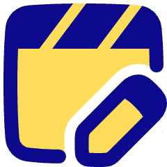 Movie Video Edit Icon from Plump Pop Set