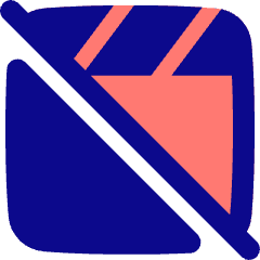 Movie Video Edit Off Disabled Icon from Plump Pop Set