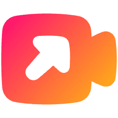 Outgoging Video Call Icon from Plump Gradient Set