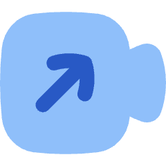 Outgoging Video Call Icon from Flex Flat Set