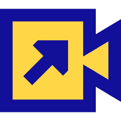 Outgoing Video Call Icon from Sharp Pop Set