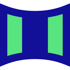 Panoramic Screen Icon from Sharp Pop Set