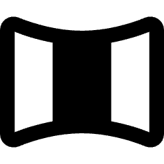 Panoramic Screen Icon from Core Remix Set