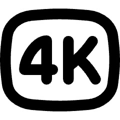 Quality 4k Icon from Flex Remix Set