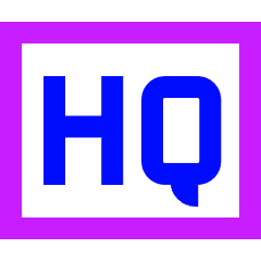 Quality Hq Icon from Sharp Neon Set