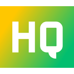 Quality Hq Icon from Sharp Gradient Set