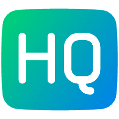 Quality Hq Icon from Plump Gradient Set