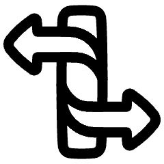 Rate Stretch Tool Icon from Plump Line Set