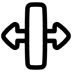 Riple Edit Tool Icon from Plump Line Set