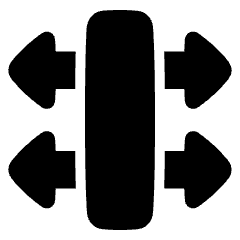 Rolling Edit Tool Icon from Plump Solid Set