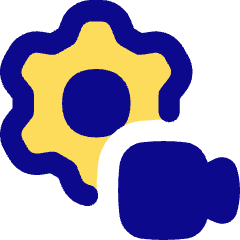 Settings Video Camera Icon from Flex Pop Set