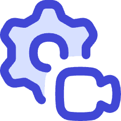 Settings Video Camera Icon from Flex Duo Set