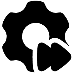Settings Video Playback Timelapse Icon from Plump Solid Set