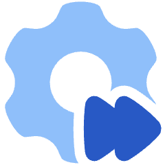 Settings Video Playback Timelapse Icon from Plump Flat Set