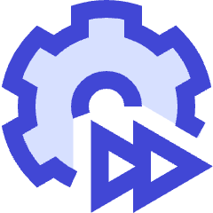 Settings Video Playback Timelapse Icon from Sharp Duo Set